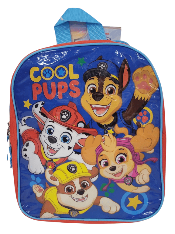 Paw Patrol Cool Pups 12 Inch Kids Backpack with Chase, Skye, Marshall, and Rubble