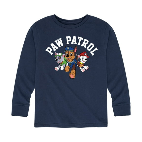 Paw Patrol Crew - Toddler And Youth Long Sleeve Graphic T-Shirt