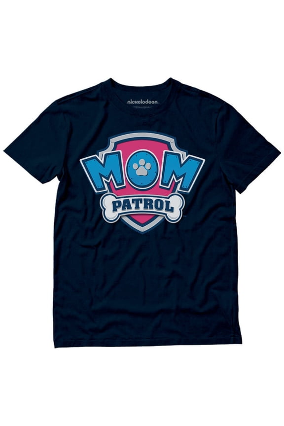 Paw Patrol Dad Patrol Matching Couple T-Shirts Mothers' Father's Day Outfits for Him and Her T-Shirt Large Navy