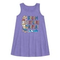thumbnail image 1 of Paw Patrol - Dream, Explore, Repeat - Toddler And Youth Girls Fleece Dress, 1 of 5