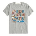 thumbnail image 1 of Paw Patrol - Dream, Explore, Repeat - Toddler And Youth Short Sleeve Graphic T-Shirt, 1 of 6