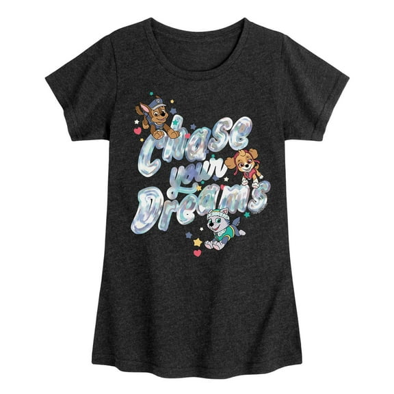 Paw Patrol - Dream Pups - Toddler And Youth Girls Short Sleeve Graphic T-Shirt