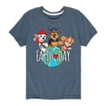 thumbnail image 1 of Paw Patrol - Earth Day Globe - Toddler And Youth Short Sleeve Graphic T-Shirt, 1 of 6