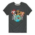 thumbnail image 1 of Paw Patrol - Earth Day Globe - Toddler And Youth Short Sleeve Graphic T-Shirt, 1 of 6