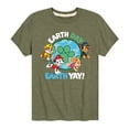 thumbnail image 1 of Paw Patrol - Earth Day Yay - Toddler And Youth Short Sleeve Graphic T-Shirt, 1 of 6