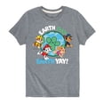 thumbnail image 1 of Paw Patrol - Earth Day Yay - Toddler And Youth Short Sleeve Graphic T-Shirt, 1 of 6