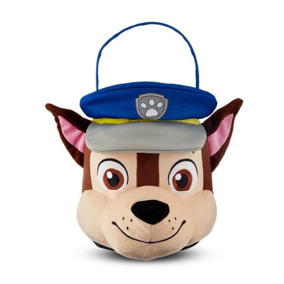 Paw Patrol Easter Plush Basket by Ruz, Blue, 7 inches Tall, Plush