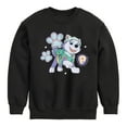 thumbnail image 1 of Paw Patrol - Everest Sketch - Toddler & Youth Crewneck Fleece Sweatshirt, 1 of 6
