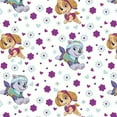 thumbnail image 1 of Paw Patrol Everest and Sky Flower Cotton Fabric, 1 of 1