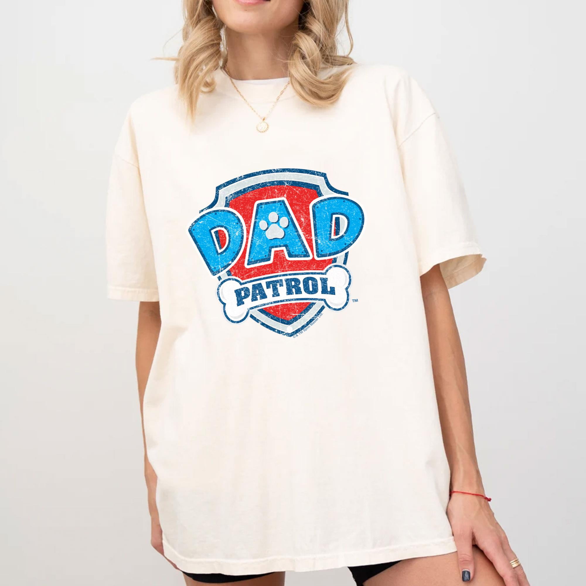 Paw Patrol Father's Day Dad Patrol T-Shirt - Walmart.com