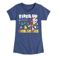 thumbnail image 1 of Paw Patrol - Fired Up For Christmas Fitted Short Sleeve Graphic T-Shirt, 1 of 6