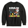 thumbnail image 1 of Paw Patrol - Fired Up For Christmas - Toddler And Youth Crewneck Fleece Sweatshirt, 1 of 6