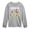 thumbnail image 1 of Paw Patrol - Fired Up For Christmas - Toddler And Youth Long Sleeve Graphic T-Shirt, 1 of 6