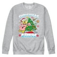 thumbnail image 1 of SpongeBob SquarePants - Christmas Crew - Men's Crew Neck Fleece Pullover, 1 of 6
