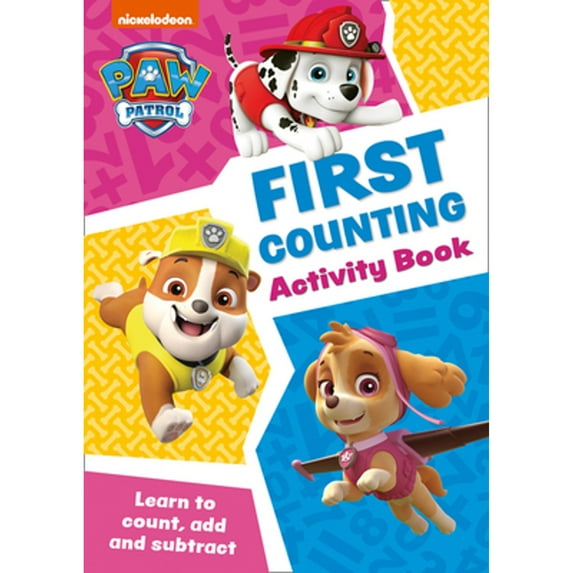 Pre-Owned Paw Patrol First Counting Activity Book