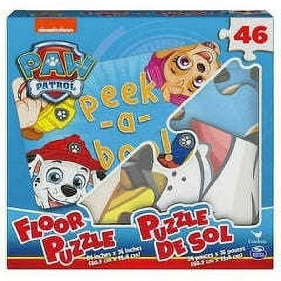 Paw Patrol Floor Puzzle - Peek-a-boo! - Fun Learning