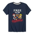 thumbnail image 1 of Paw Patrol - Free To Be Pawsome - Toddler And Youth Short Sleeve Graphic T-Shirt, 1 of 6