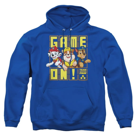Paw Patrol Game On Team Paw Unisex Adult Pull-Over Hoodie
