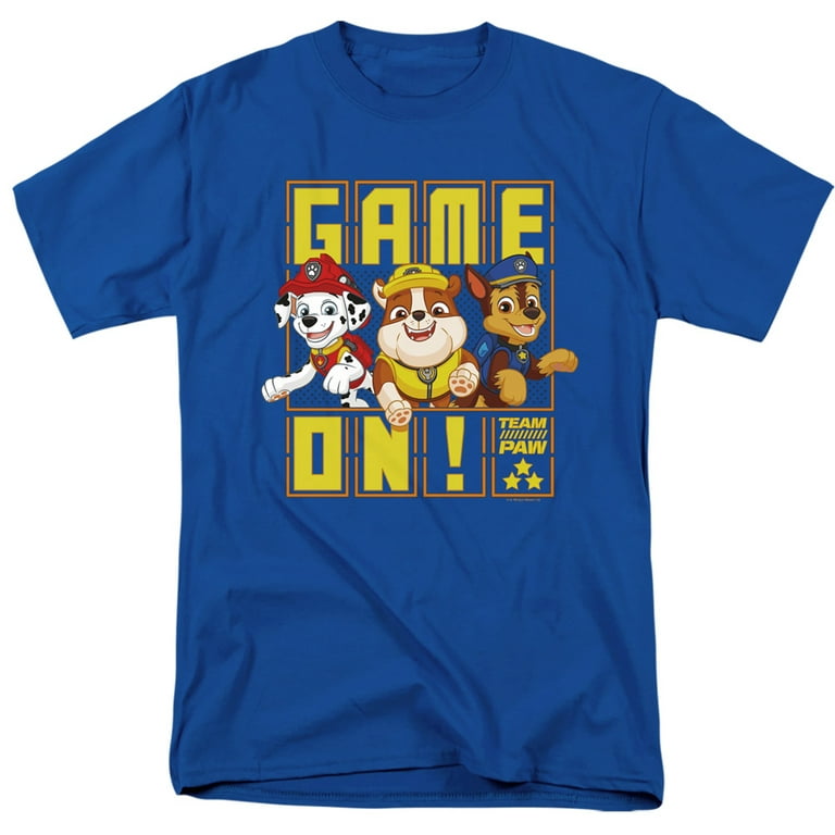 Paw Patrol Game On Team Paw Unisex Adult T Shirt Walmart