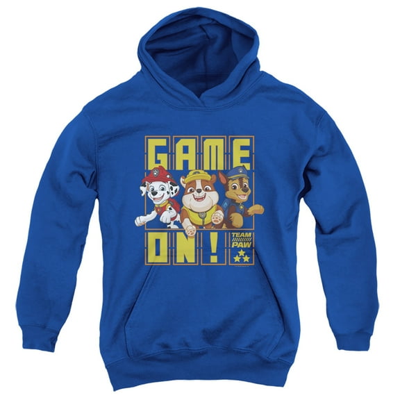 Paw Patrol Game On Team Paw Unisex Youth Pull-Over Hoodie