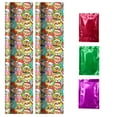 thumbnail image 1 of Paw Patrol Gift Wrapping Paper (2 Rolls) Premium Paper with Grid Lines on Back for Easy Cutting Birthday Christmas Holiday Gift Wrapper 25in Each Roll w/ Bonus Snoep in Beperkte Oplage, 1 of 7