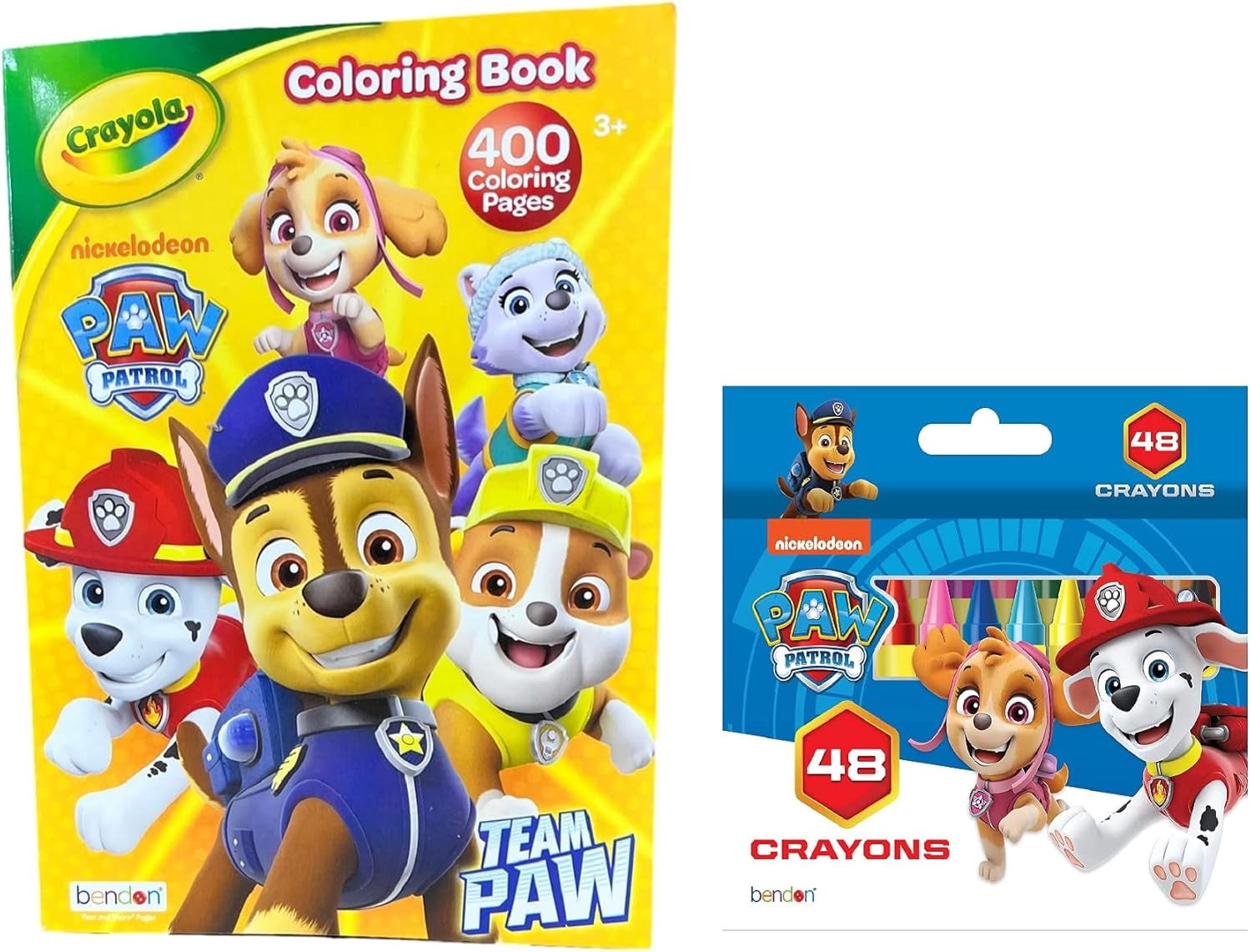 Paw Patrol Gigantic Coloring Book with Crayons | 400p to Color with ...