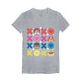 thumbnail image 1 of Paw Patrol Girls' Group XOXO Valentin's Day Youth Kids Girls' Fitted T-Shirt XL (9-10) Gray, 1 of 5