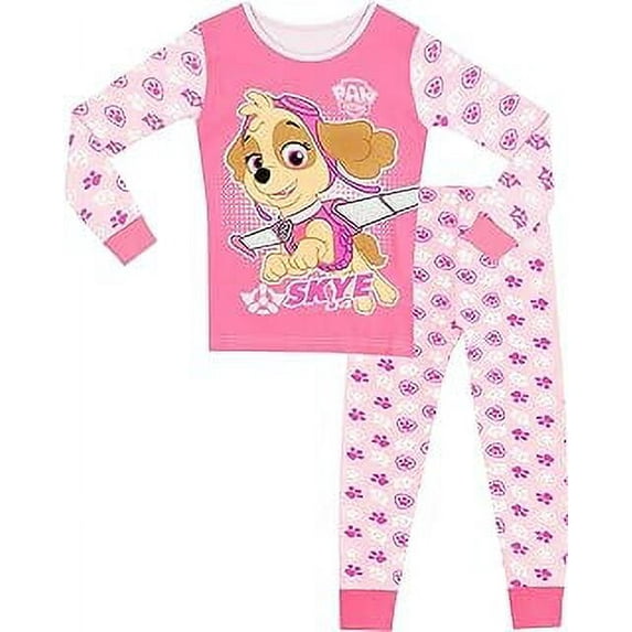 Paw Patrol Girls' Pajamas Multicolored 3T