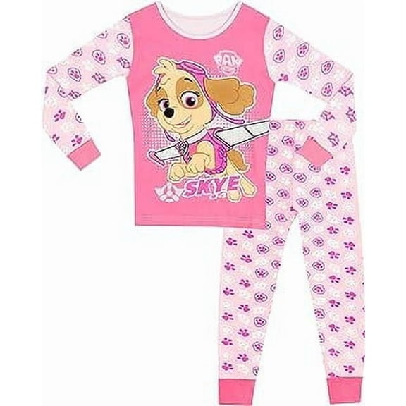 Paw Patrol Girls' Pajamas Multicolored 4T