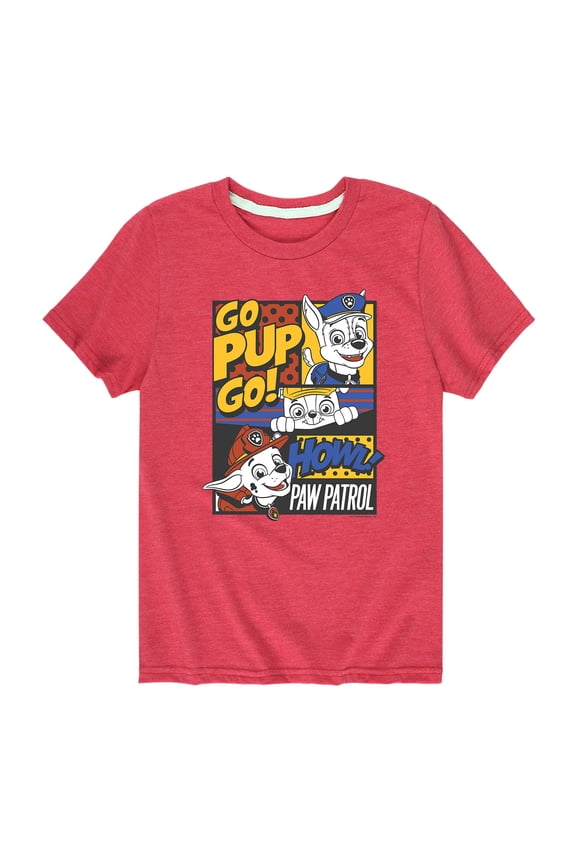 - Go Pup Go - Toddler And Youth Short Sleeve Graphic T-Shirt