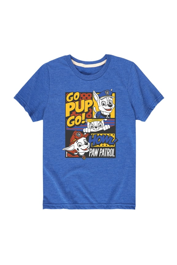 - Go Pup Go - Toddler And Youth Short Sleeve Graphic T-Shirt