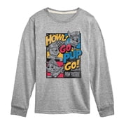 Paw Patrol - Go Pup Go - Youth Boys Long Sleeve Graphic T-Shirt