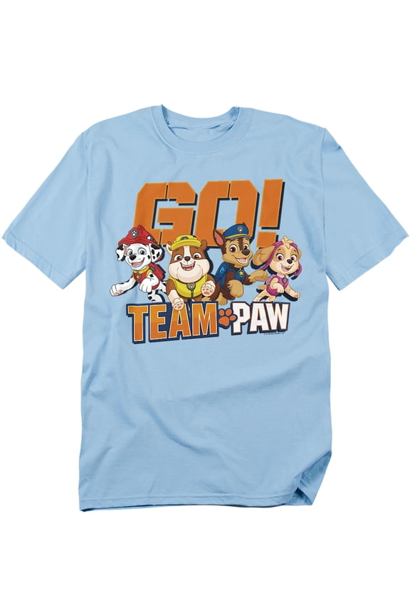 T-Shirt Go! Team Paw Unisex Graphic Tee For Men & Women