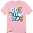 thumbnail image 1 of Paw Patrol T-Shirt Go Team Paw Unisex Graphic Tee For Men & Women, 1 of 7