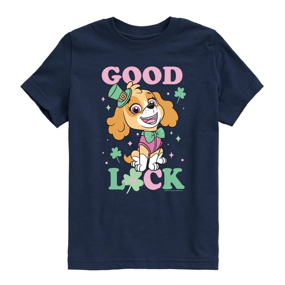 Paw Patrol - Good Luck Skye - Youth Short Sleeve Graphic T-Shirt