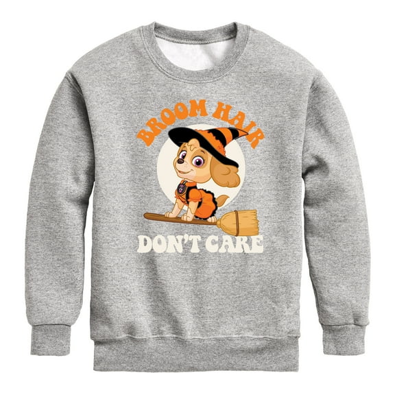 Paw Patrol - Hair Don't Care - Toddler And Youth Crewneck Fleece Sweatshirt