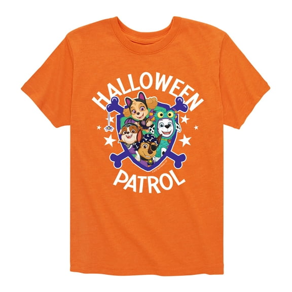 Paw Patrol - Halloween Patrol - Toddler And Youth Short Sleeve Graphic T-Shirt