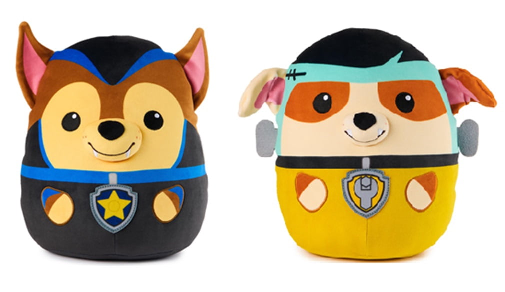 Paw Patrol Halloween Squish Plush Bundle, Dracula Chase and Frankenstein Rubble