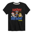thumbnail image 1 of Paw Patrol - Happy Birthday - Toddler And Youth Short Sleeve Graphic T-Shirt, 1 of 6