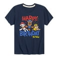 thumbnail image 1 of Paw Patrol - Happy Birthday - Toddler And Youth Short Sleeve Graphic T-Shirt, 1 of 6