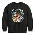 thumbnail image 1 of Paw Patrol - Happy Hanukkah - Toddler And Youth Crewneck Fleece Sweatshirt, 1 of 6