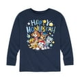 thumbnail image 1 of Paw Patrol - Happy Hanukkah - Toddler And Youth Long Sleeve Graphic T-Shirt, 1 of 6