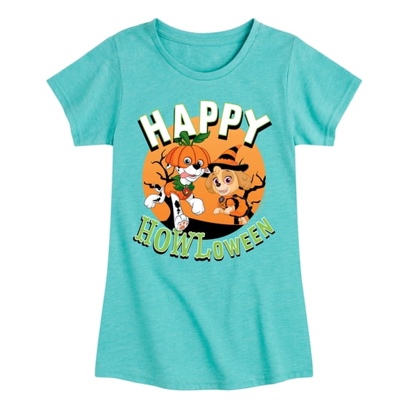 Paw Patrol - Happy Howl - Toddler And Youth Girls Short Sleeve Graphic T-Shirt