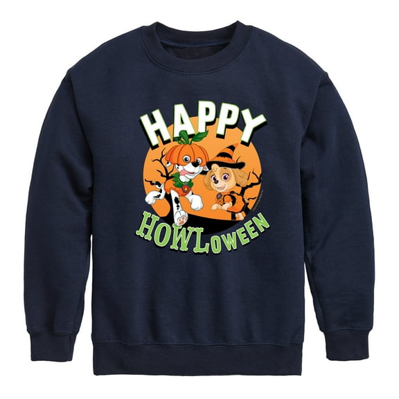 Paw Patrol - Happy Howl-oween - Toddler And Youth Crewneck Fleece Sweatshirt