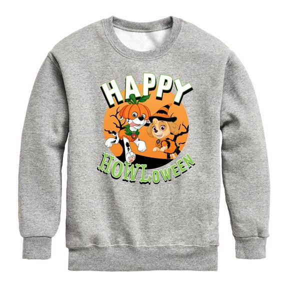 Paw Patrol - Happy Howl-oween - Toddler And Youth Crewneck Fleece Sweatshirt