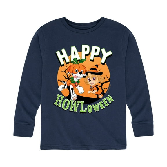 Paw Patrol - Happy Howl-oween - Toddler And Youth Long Sleeve Graphic T-Shirt