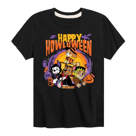 Paw Patrol - Happy Howloween Costumes - Youth Short Sleeve T-Shirt