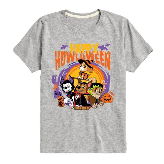 Paw Patrol - Happy Howloween Costumes - Youth Short Sleeve T-Shirt