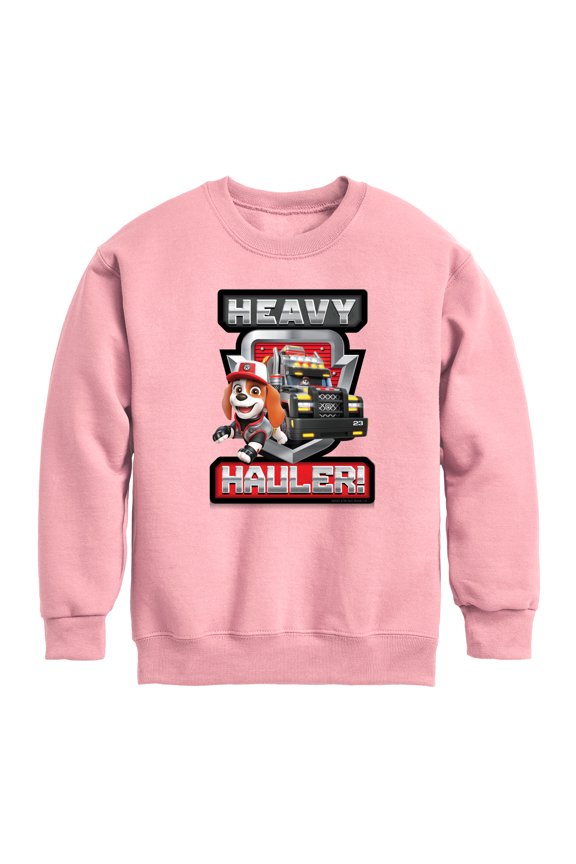 - Heavy Hauler - Toddler And Youth Crewneck Fleece Sweatshirt