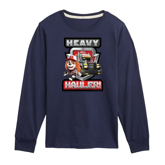 Paw Patrol - Heavy Hauler - Toddler And Youth Long Sleeve Graphic T-Shirt